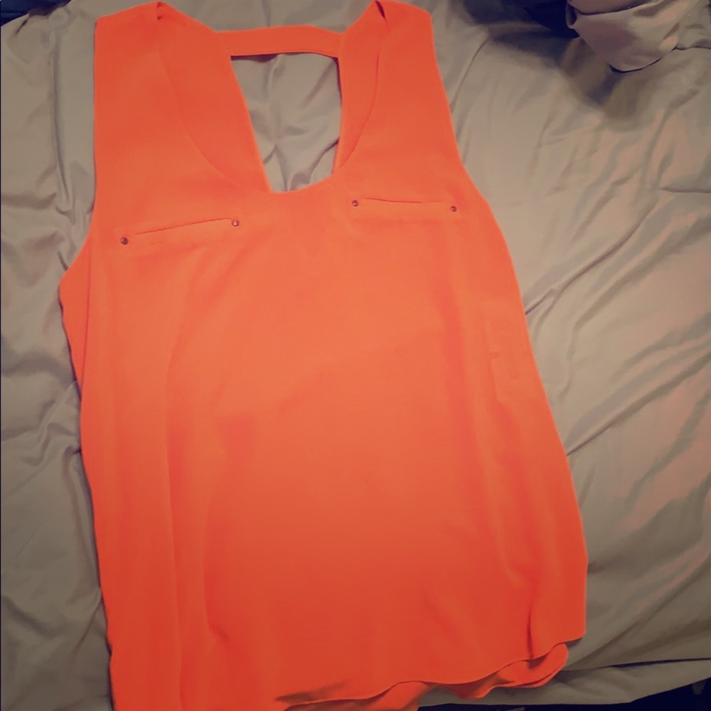 Orange top